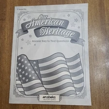 Abeka Our American Heritage 3 Answer Key to Text Questions