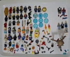 Lego Lot Minifigs & Accessories: Ninjago, DC, Marvel, Minecraft, Star Wars, Etc.