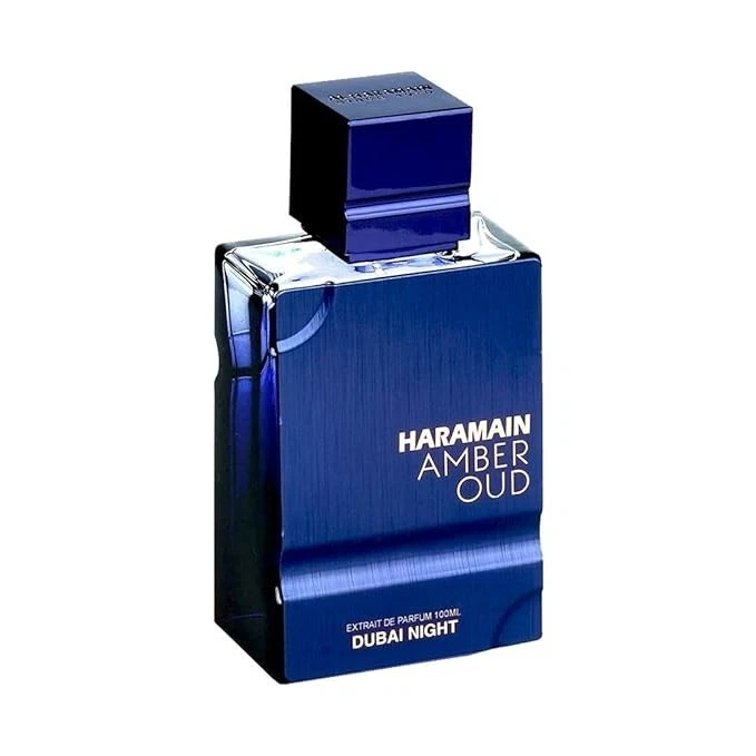 Perfume Al Haramain Amber Oud Dubai Edición Noche Fragancia Leñosa EDP 3,33 OZ Foto 3 de 4