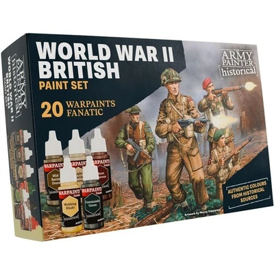 The Army Painter Warpaints Fanatic: World War II British Paint Set