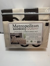 Metropolitan Bamboo King Size  G  Multicolored Deep Pocket Sheet Set