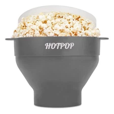 The Original Microwave Popcorn Popper, Silicone Popcorn Maker, Collapsible Bo...