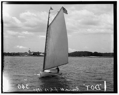Dot,yachts,regattas,sailing,boats,ships,vessels,Detroit Publishing Company,1890