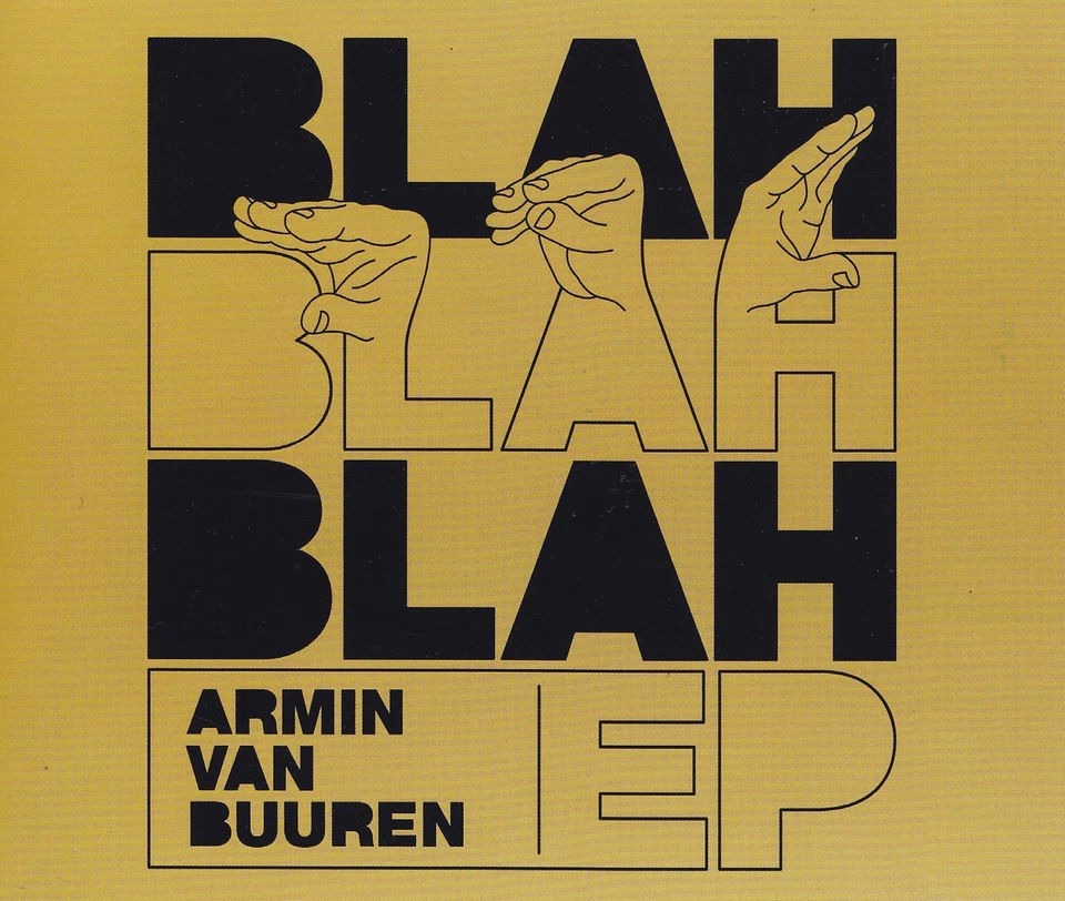 ARMIN VAN BUUREN - CD ( EP ) - Blah Blah Blah