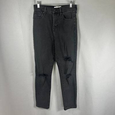 Celebrity Pink RE generation Jeans Women 26 Black Distressed Skinny High Rise