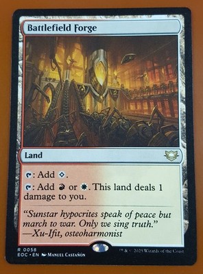 1x Battlefield Forge | Edge of Eternities Commander | MTG Magic Cards