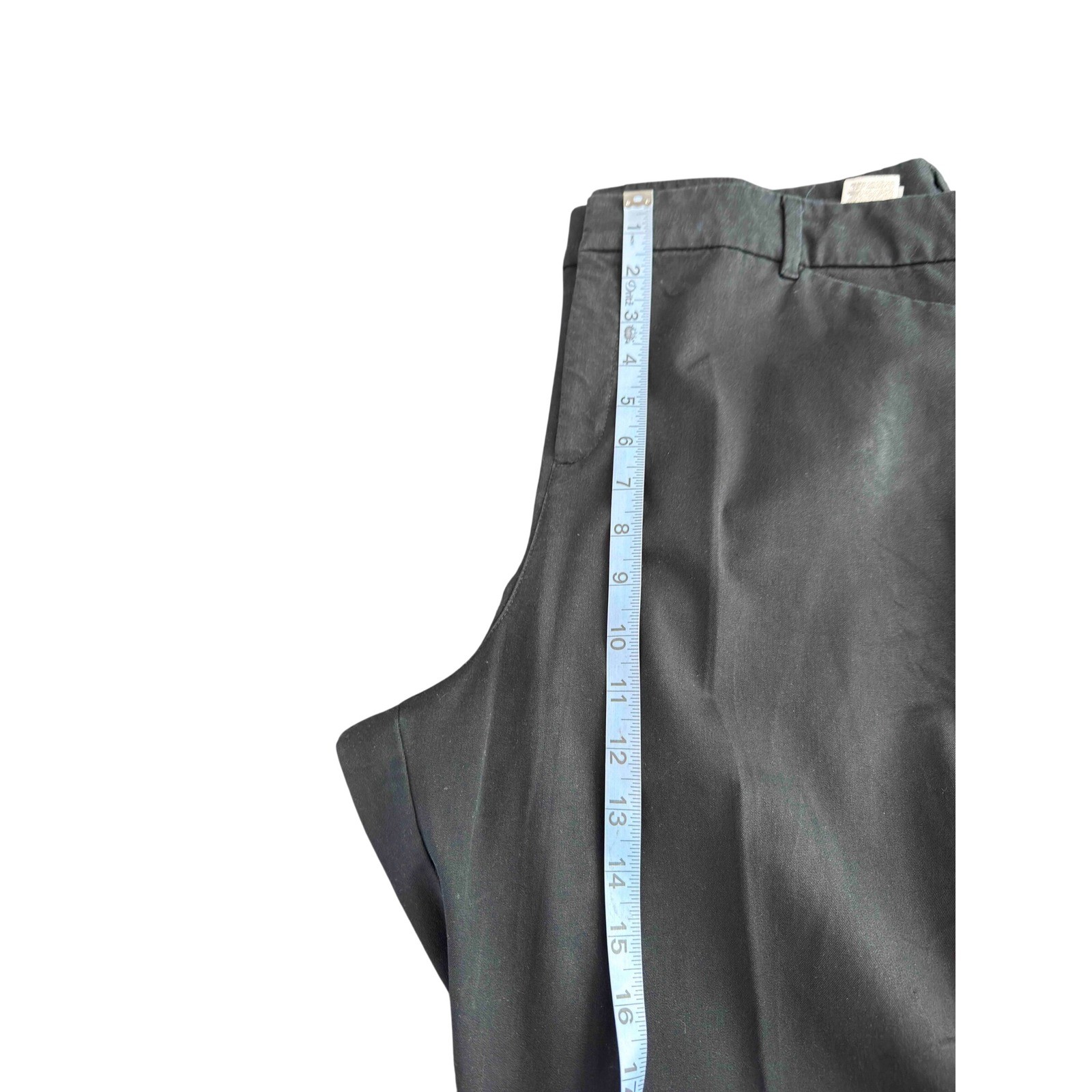 Old Navy Black Basic Plus Career Office Straight … - image 11