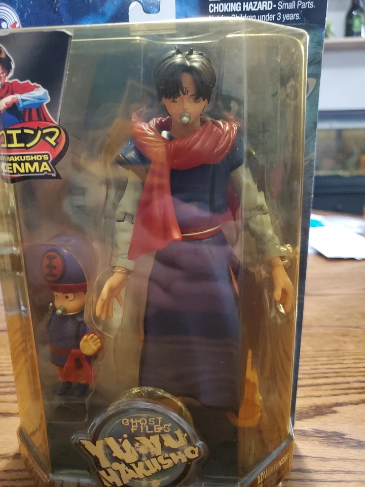 Figura de acción Yu Yu Hakusho Ghost Files Koenma If Labs 2002 tarjeta sellada Foto 2 de 4