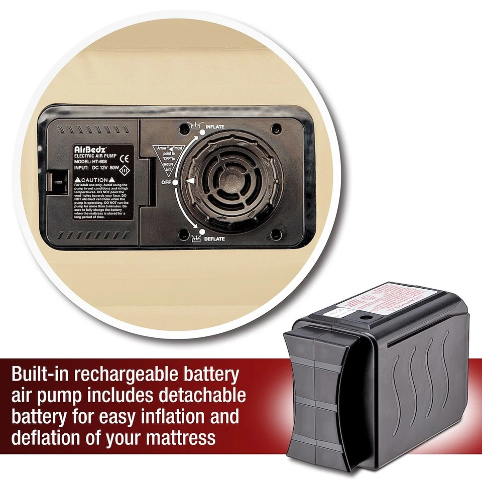 AirBedz by Pittman Outdoors PPI-TAN_XUV  AIR MATTRESS OVERLANDING - Image 3 of 4