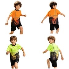 Boys Tops Gym T-Shirts Quick-drying Casual Daily Life Summer School Sports