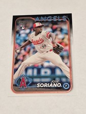 2024 Topps Series 1 Jose Soriano #15 Los Angeles Angels Rookie