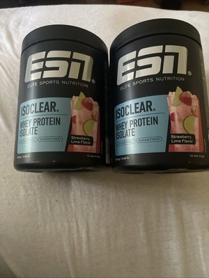 ESN Isoclear Whey Protein Isolate 2x300gr Strawberry Lime
