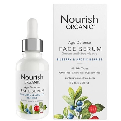 Nourish Organic Age Defence Face Serum 0.7 Ounce Sofnrfc90205