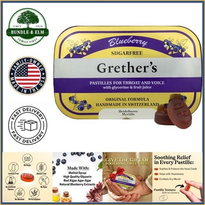 Natural Blueberry Throat Candy for Moisture and Comfort in Dry Environments