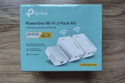 TP-LINK TL-WPA4220T KIT AV600 Powerline WLAN Network Kit v5