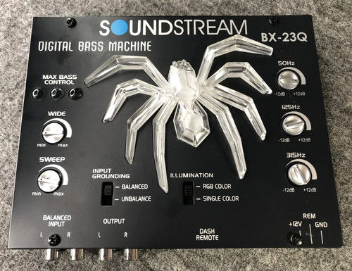 SOUNDSTREAM BX-23Q 3 BAND BASS EQUALIZER BOOSTER CONTROL EPICENTER LED LIGHT