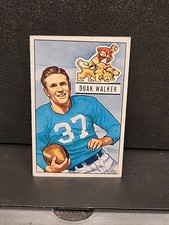 1951 Bowman Doak Walker Lions #25 EX
