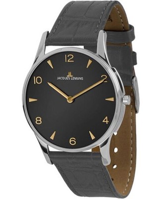 JACQUES LEMANS Women Analog Quartz Casual Watch Classic Dress Waterproof Fashion