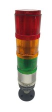 Werma 840 080 00 Signal Tower 843 xxx 55 Coloured Silver, Green, Yellow, Red