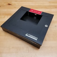 Siemens Pyrotronics Enclosure, 13-3/4" x 13" x 2-1/4", 5-1/2" x 6-3/4" Window