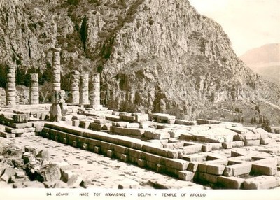 Delphi Delfi Temple of Apollo
