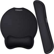 Upgrade Enlarge Superfine Fibre Soft Smooth Gel Ergonomic Mouse Pad Wrist