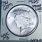 1925 P BU GEM PEACE SILVER DOLLAR UNC MS+++ U.S. MINT RARE COIN 6420