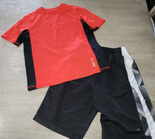 boys RED SHIRT 18/20 ZEROXPOSURE SHORTS BY EVERLAST size 14/16 2 pc play wear