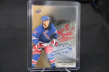 2025-26 UD NY Rangers Centennial Ryan Callahan 34th Street Auto 34S-2