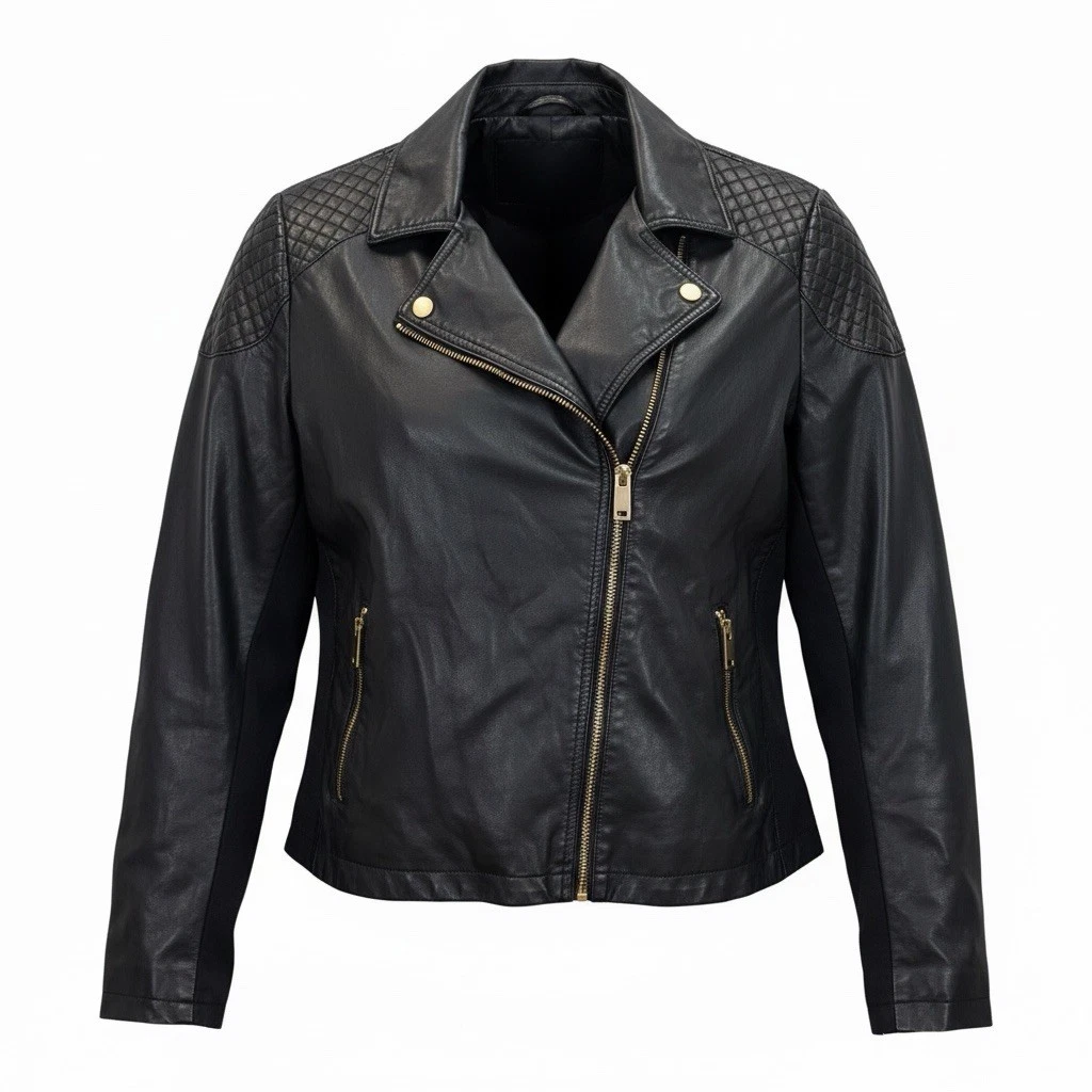 Roz & Ali Faux Leather Outer Shell Coats, Jackets & Vests for