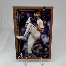 Topps Series 2 Gold Spencer Strider #579 Braves /2025 Serial Numbered 2025