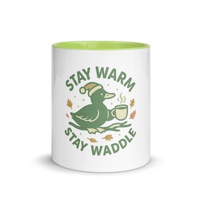 Stay Warm Mug with Color Inside