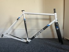 Genesis Volare Steel Road Bike Frame Set 56cm Carbon Fork Rim Brake 700c