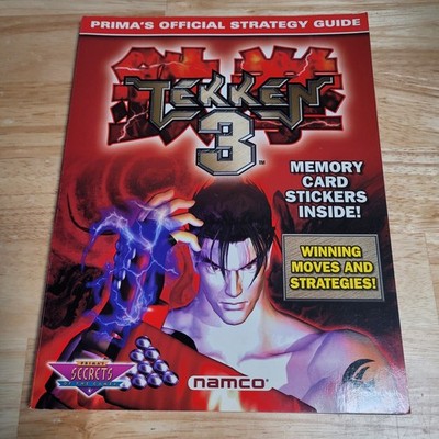 Tekken 3 Prima Official Strategy Guide PSX Namco