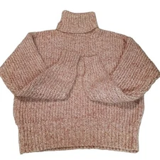 Future Collective Reese Blutstein Speckled Turtleneck Sweater XXS Wool Blend