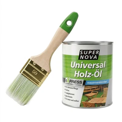 Huiles Bois de Jardin Universel Bois Huile Meuble Bois Massif Parquet de Jardin Intérieur Extérieur 750ml - Photo 1/2