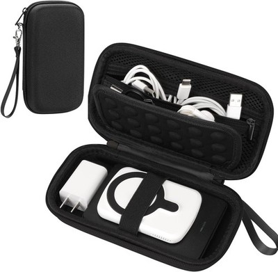 Teskyer Kabeltasche Organizer, wasserdichte, Starre Schale, Besserer Schutz,