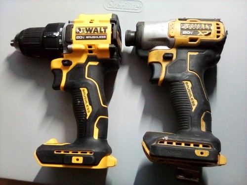 2 DeWalt 20v 1 Is Impact Driver # DCF845, & Atomic. Series Driver # DCD794...