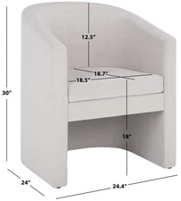 Safavieh ELYSIAN ACCENT CHAIR, Reduced Price 2172771518 ACH4016B