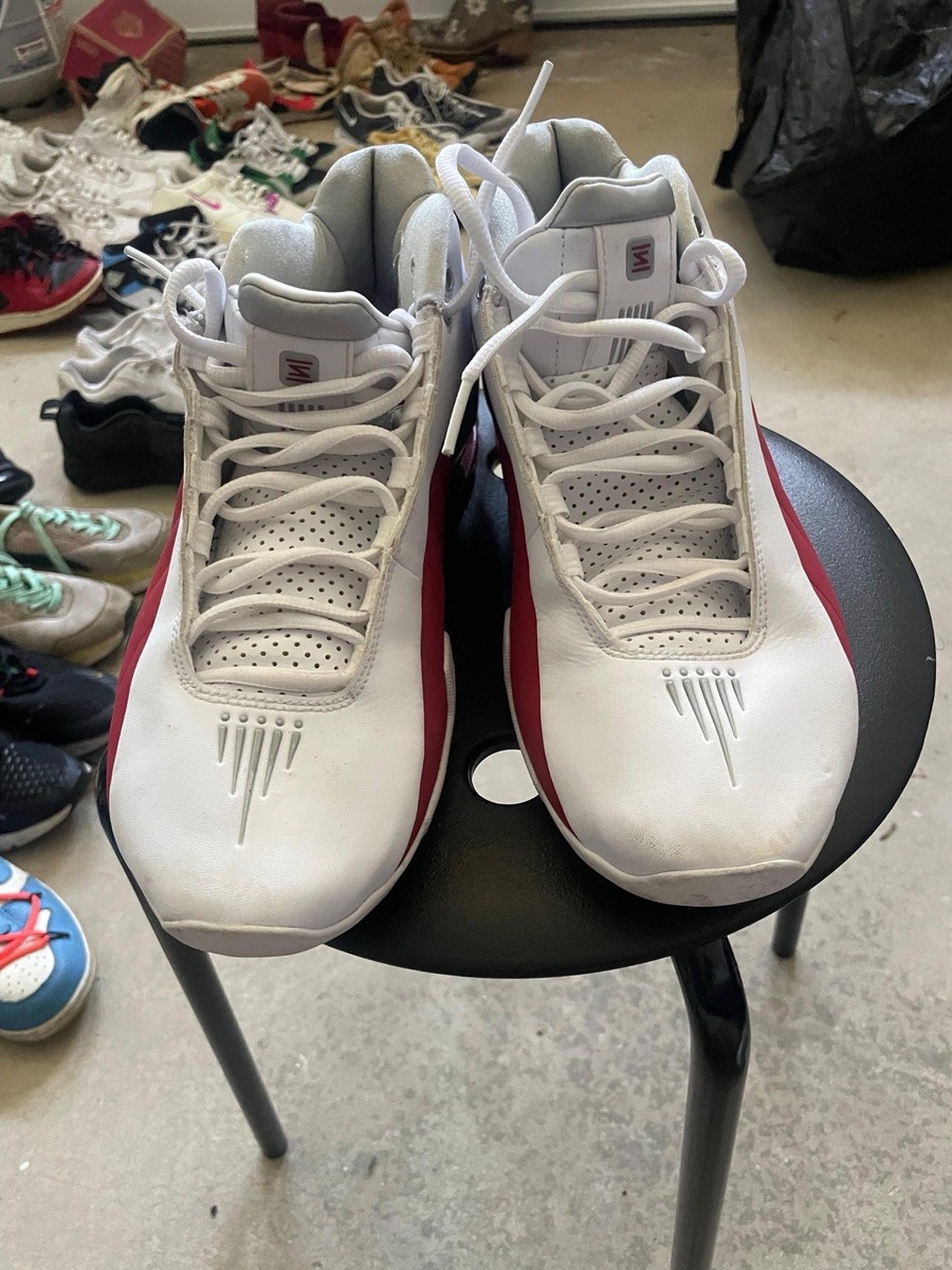 Nike Shox BB4 Varsity Red White Silver AT7843-101 Men display picture 1