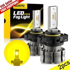 5202 LED Fog Light Bulbs Golden Yellow for Chevrolet Silverado 1500 2008-2015 2x