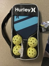 Hurley Pickleball Set With Carry Case 7 Piece Set New As Seen In The Pics