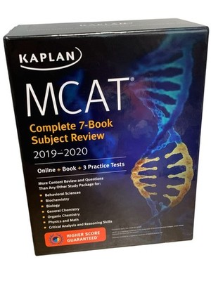 Kaplan MCAT Complete 7-Book Subject Review 2019-2020