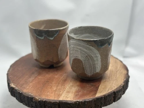 Hagi Yakiware Tea Cup - Thumbnail 2