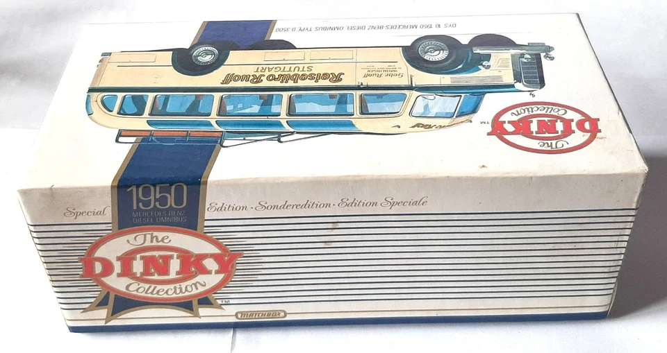 Matchbox Dinky Collection DY-S 10 1950 Mercedes-Benz  Omnibus Type 0-3500 - Immagine 2 di 4