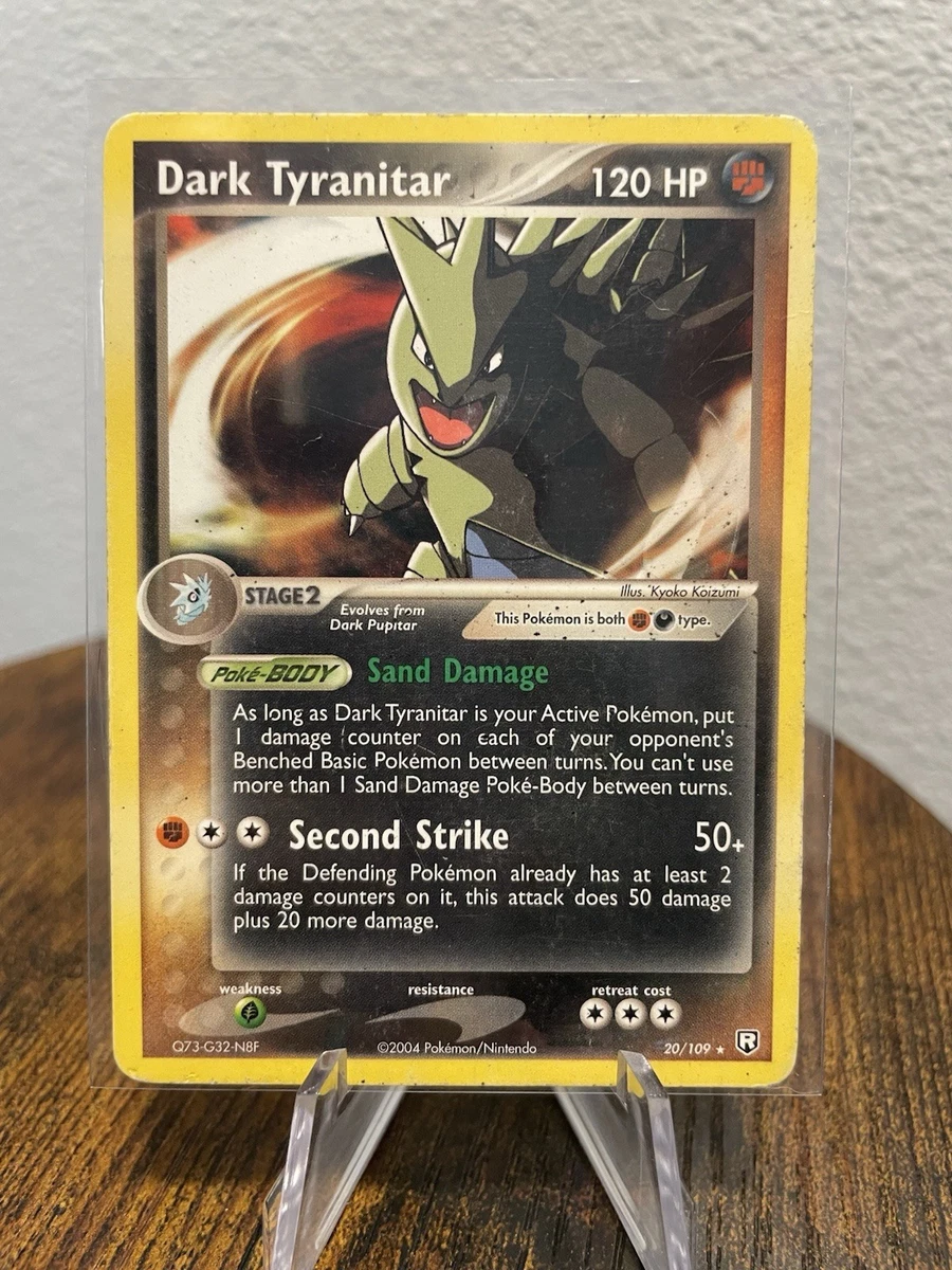 dark tyranitar pokemon card price Pokémon TCG Cards for sale cementing its place as a must The Most Expensive Tyranitar Pokemon