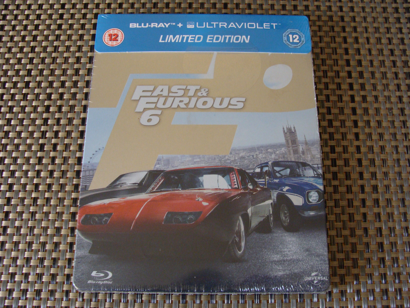 Blu Steel 4 U: Fast And Furious 6  Limited Edition (Red) Steelbook Sealed