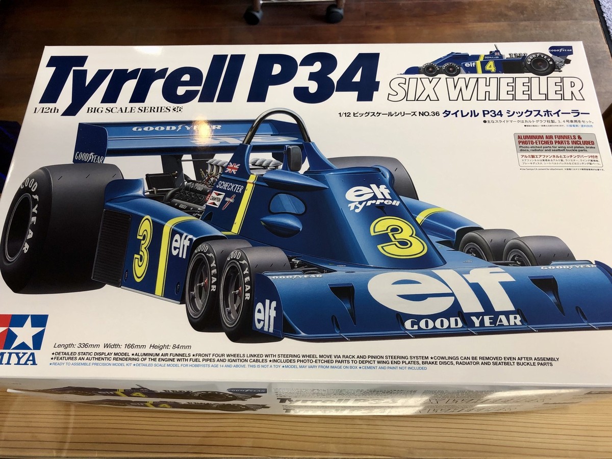 TAMIYA タイレル P34 シックスホイーラー TAMIYA 1/12 BIG SCALE