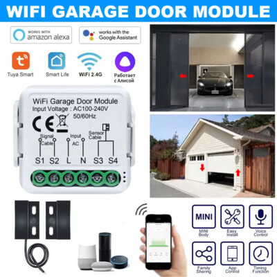 Alexa Google-fähiger Tuya Smart Life Zigbee Wifi Garagentoröffner Controller