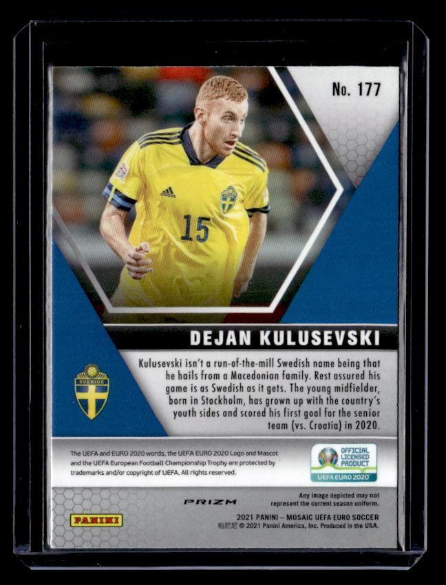 panini mosaic euro soccer クルゼフスキ 2021 Panini Mosaic UEFA Euro 2020 - #177 Dejan Kulusevski | eBay
